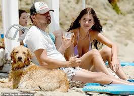 Leonardo dicaprio and camila morrone make a major couple debut front row at the 2020 oscars. Leonardo Dicaprio 45 Enjoys A Day At The Beach With His Girlfriend Camila Morrone 23 And A Dog In Malibu Fr24 News English