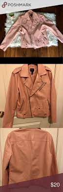Pink Forever 21 Men S Faux Leather Jacket Faux Leather Jacket Men Leather Jacket Faux Leather Jackets