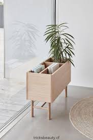 Lagunenholzwerkstand Und Zeitschriftenstander White Oak Side Table Oak Side Table Natural Home Decor