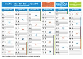 Avec canva, c'est facile et rapide ! Numero De Semaine 2021 2022 Liste Dates Calendrier
