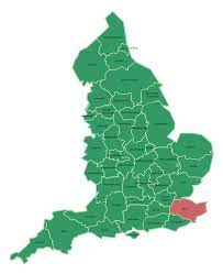 Towns In Kent Map Map Of Kent - County In South East England, United Kingdom