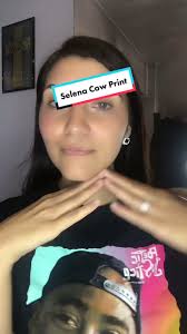 My Selena cowprint 🐄 💜🌹🎶💋make up inspired by Selena and @eres.una...