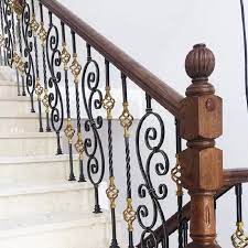 As a family owned stair company. China New Design Stair Railing Fence Wrought Iron Stair Handrail Steel Metal Balcony Railing Balustrade China Balustrade New Design Stair Railing