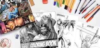 The action bible coloring book: Free Action Bible Coloring Pages Christianbook Com