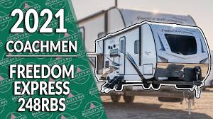 We focus on offering a wide selection of incredibly lightweight and durable travel trailers. New 2021 Coachmen Freedom Express 248rbs Showcase Beckley S Rvs Youtube