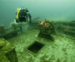 The F. T. Barney is one of the most spectacular wrecks to dive in the Great  Lakes. Read more  http://www.xray-mag.com/content/ft-barney-spectacular-wreck-diving-lake-huron