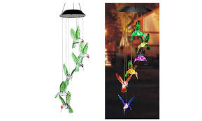 The spiral has several diodes that light up in blinks around the spiral. Up To 36 Off On Hummingbird Solar Light Wind Groupon Goods