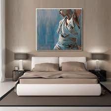Vintage décor has an unmatched and evergreen attraction. Figure Art Woman Painting Print Woman Wall Art Wall Art Etsy Woman Painting Blue Wall Art Dancer Wall Art
