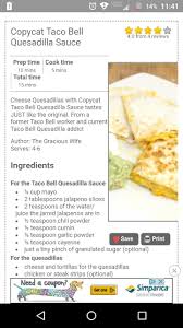 Taco Bell Creamy Jalapeno Sauce Creamy Jalapeno Sauce Mexican Food Recipes Authentic Savory Vegan