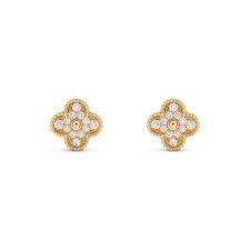 14kt white gold, 14kt yellow gold, or 14kt rose gold rated 4.4 out of 5 stars based on 210 reviews. Vintage Alhambra Earrings Vcara44700 Van Cleef Arpels
