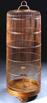 Large Bird Bath For Cage A Chinese Bamboo Large Bird Cage 20th Century Jaulas De Pajaros Jaulas Para Aves Jaulas