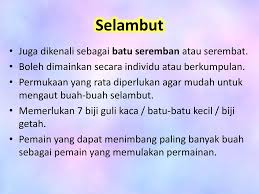 Menurut steven sumolang dalam bukunya berjudul tradisi melaut dan perubahannya, suku bajo mempunyai hubungan dengan kerajaan johor dan kerajaan bone, menjadi cerita pengikat kesatuan etnik bajo yang menyebar di kepulauan nusantara. Permainan Tradisional Ppt Download