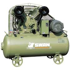 Efficient cooling fan keep compressed air at lower temperature. Swan Svp220 20hp Air Compressor 8 Bar 115 Psi