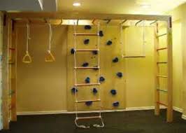 Pin By Sarah Whitmarsh On Kids Kids Basement Basement Play Area Kids Gym