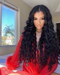 Lucero Crystal On Instagram Obsessed With My Dominican Curly Hair Extensions In 26in By Diamonddynastyvirginhair Curly Hair Styles Hair Deep Wave Hairstyles