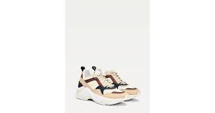 Check spelling or type a new query. Grosses Baskets A Semelle Compensee Interne Synthetique Tommy Hilfiger En Coloris Blanc Lyst