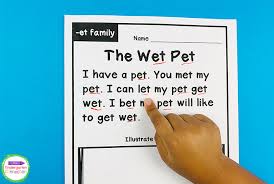 You can't read every single line of the reading passages and then answer the questions as time will be against you then. Word Family Fluency Passages For Early Readers In Kindergarten