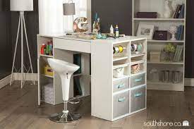 Craft Storage Desk And Work Space Craft Table Craft Tables With Storage Table Storage