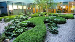 Interior Garden In An Office Building In Madrid Urquijo Kastner Garden Spaces Landscape Design Interior Garden