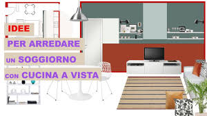 Nell'arredare un soggiorno con cucina a vista bisognerà prima di tutto pensare a questi due elementi come un'unica entità e, proprio per questo, optare per una progettazione uniformante dei due ambienti. Idee Per Arredare Un Soggiorno Con Cucina A Vista Spazio Unico Di Mq 25 Youtube