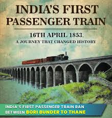 On 16 April 1853, the first passenger ...