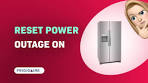 How to Reset Power Outage on Frigidaire FRSS2623AS ...