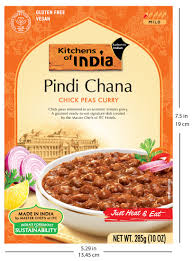 to eat pindi chana, chick pea curry
