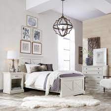 Classic style awaits you with the essential white twin bedroom set! Homestyles Seaside Lodge 3 Piece Hand Rubbed White Twin Bedroom Set 5523 4021 The Home Depot