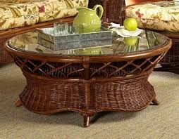 Eastwind Rattan Coffee Table With Glass Top From Classic Rattan Model 9345g With Images Coffee Table Rattan Coffee Table Glass Top Coffee Table