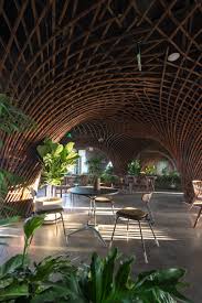 Bamboo Club Cafe By Vtn Architects Takes Center Stage In Vietnam Bamboo Architecture Bamboo Structure Architect