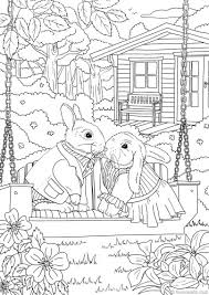 Use the download button to see the full image of adult coloring pages bunny free, and download it for a computer. Rabbits In Love Favoreads Coloring Club