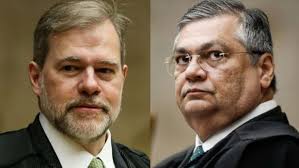 Dias Toffoli faz 'piada' com peso de Flávio Dino em sessão no STF