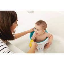 The angelcare soft touch baby bath seat provides comfort and stability when baby takes a bath. Angelcare Soft Touch Bath Seat Aqua