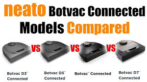 Neato Botvac Connected Vs D3 Vs D5 Vs D7 Model Differences