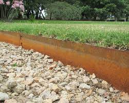 Weathering steel mainly used in railway building as we say, weathering steel is also called corten steel. Rusted Steel Garden Edging Everedge Classic Cor Ten Steel