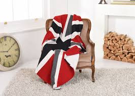 This coral fleece blend is more durable and retains its soft texture much longer than traditional fleece. Union Jack Heavyweight Wool Throw Blanket British Flag Red White Blue Ebay