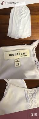 Monteau White Dress Marshalls Clothing Spaghetti Strap Dresses Dress Spaghetti