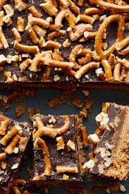 Chocolate Caramel Pretzel Bars Recipe Nyt Cooking Recipes Chocolate Caramel Pretzels Nyt Cooking