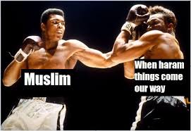 Me and my brother want to take up boxing because things are getting really bad and nearly every day we hear bout muslims being beaten up and we want to take up boxing as a means for self defence but the thing is that someone told us that its haram to do boxing because your hitting someone on their. Muslims Vs Haram Things No Awrah Shown This Time Izlam