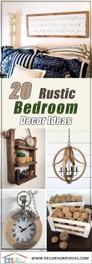 Feminine accessories, manly details, minimalist furniture or industrial lights are amazing and look cool with rustic style. 20 Rustic Bedroom Decor Ideas You Will Fall In Love With Decor Home Ideas