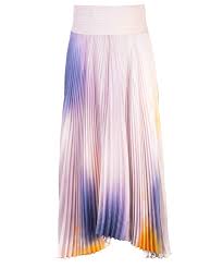 A L C Lavender Yellow White Sonali Skirt