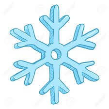 vector single cartoon illustration blue snowflake royalty free cliparts vectors and stock illustration image 109672928