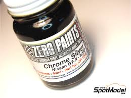 Nissan R34 Z-Tune Special Silver - Code: KYO - 1 x 60ml. Paint for airbrush  manufactured by Zero Paints (ref. ZP-1065-KYO)