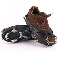 Micro Spikes Footwear Ice Traction System Safe Protect For Walking Jogging Or Hiking On Snow And Ice Black For More Information Shoe Covers Footwear Jogging