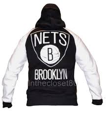 Shop for brooklyn nets sweatshirts in brooklyn nets team shop. Adidas New York Brooklyn Nets Nba Fleece Mens Track Top Hoody Jacket Black White Hoodie Jacket Hoodies Cool Outfits