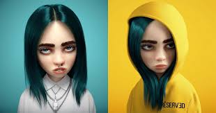 Check out our billie eilish cartoon selection for the very best in unique or custom, handmade pieces from did you scroll all this way to get facts about billie eilish cartoon? Zbrush On Twitter Billie Eilish A Stylized Cartoon Version Of The Singer Created As Fan Art By New Zbrushcentral Member Plagueartwork Let S Welcome Him To The Community With A Comment At