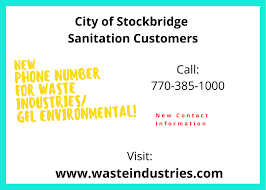 With services that range from garbage collection to special waste disposal, we at advanced disposal are here to help you with all of your waste needs. Waste Industries Gfl Environmental Has A New Phone Number City Of Stockbridge Mdash Nextdoor Nextdoor
