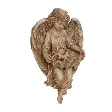 Place her on a long, flat surface outside, preferably around flora and fauna, to give her the space she needs. 13131 Placa Bebedero De Pajaros Divinidad De Angel Home Interiors De Mexico