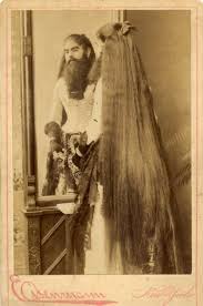 She toured with showman p. Annie Jones Barnum S Prized Bearded Wonder Cdv 1886 Bearded Lady Human Oddities Vintage Circus