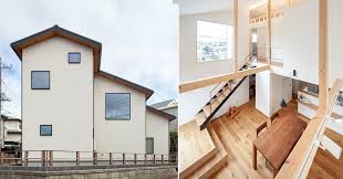 It bringing the old charms to the advent of new architecture. Inoue Yoshimura Studio Designs Japanese House With Plan Shaped Like A Tetris Piece